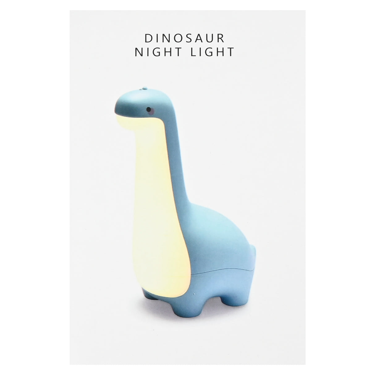 Lampe de nuit dinosaure dimmable rechargeable bleu