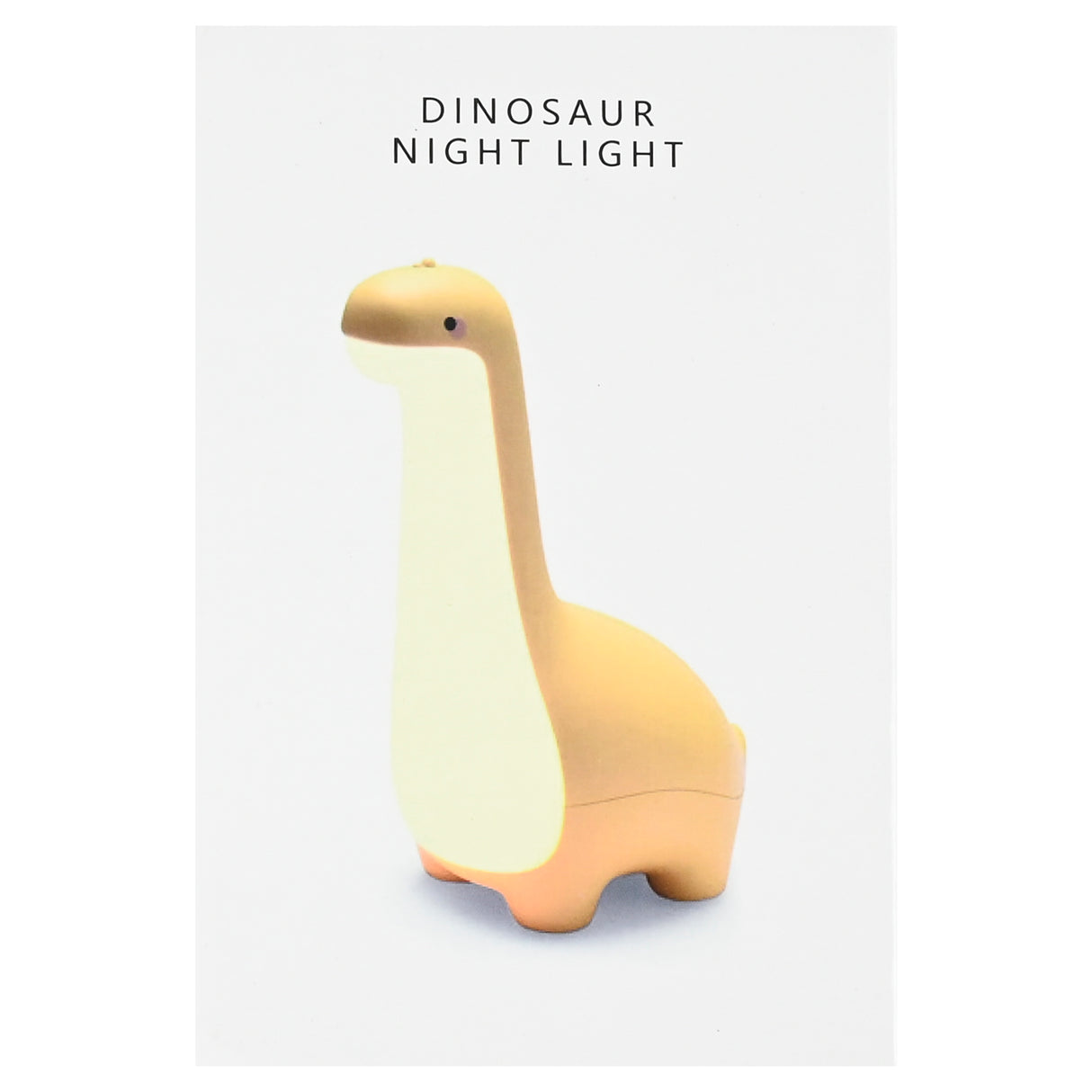 Lampe de nuit dinosaure dimmable rechargeable jaune