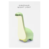 Night lamp dinosaur dimmable rechargeable green