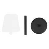 LED solar table lamp rechargeable 30 cm