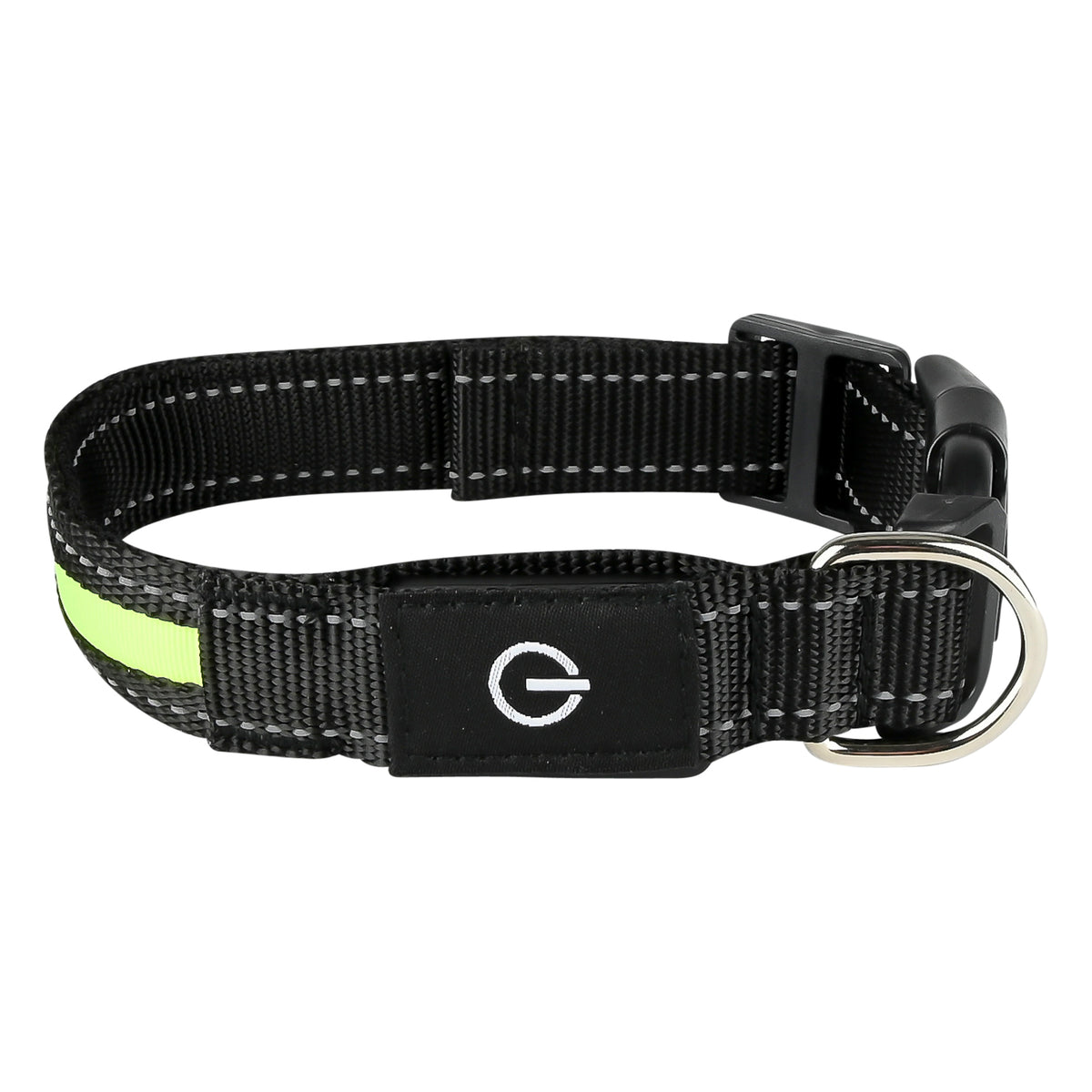 Hundehalsband mit Licht und Reflexion 40 cm
