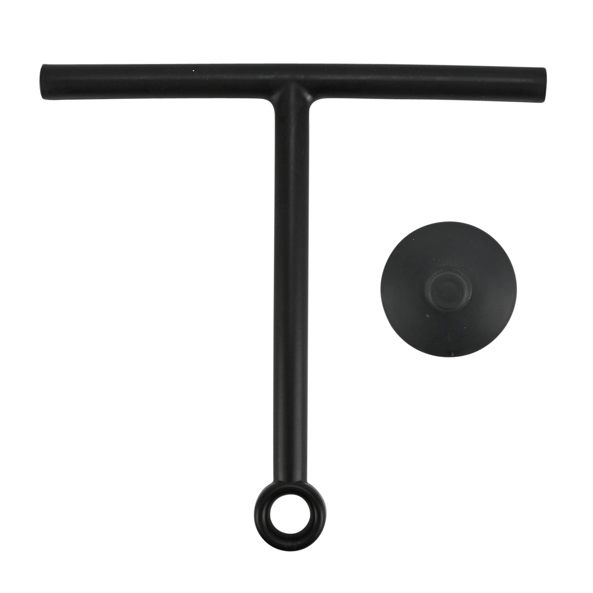 Wischer mit Saugnapf 22 cm schwarz