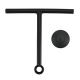 Wischer mit Saugnapf 22 cm schwarz