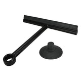 Wischer mit Saugnapf 22 cm schwarz