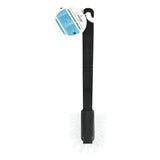 Dishwashing brush plastic oval black