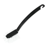 Dishwashing brush plastic oval black