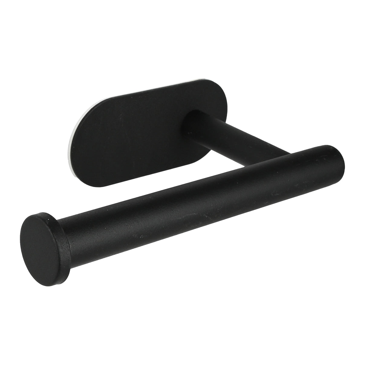 Toilettenpapierhalter schwarz selbstklebend