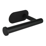 Toilettenpapierhalter schwarz selbstklebend