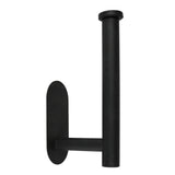 Toilettenpapierhalter schwarz selbstklebend