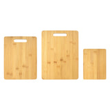 Set de planches à découper en bambou 3 pcs