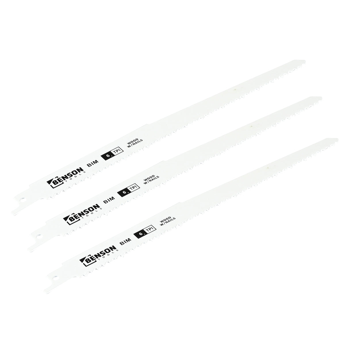 Säbelsägeblätter 3 Stück Holz/Metall (9"-6TPI)