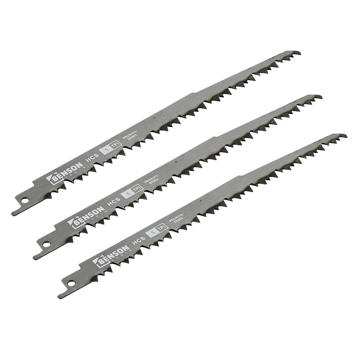 Säbelsägeblätter 3 Stück Holz (9"-5TPI)