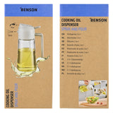 Olieschenker 2 in 1 wit