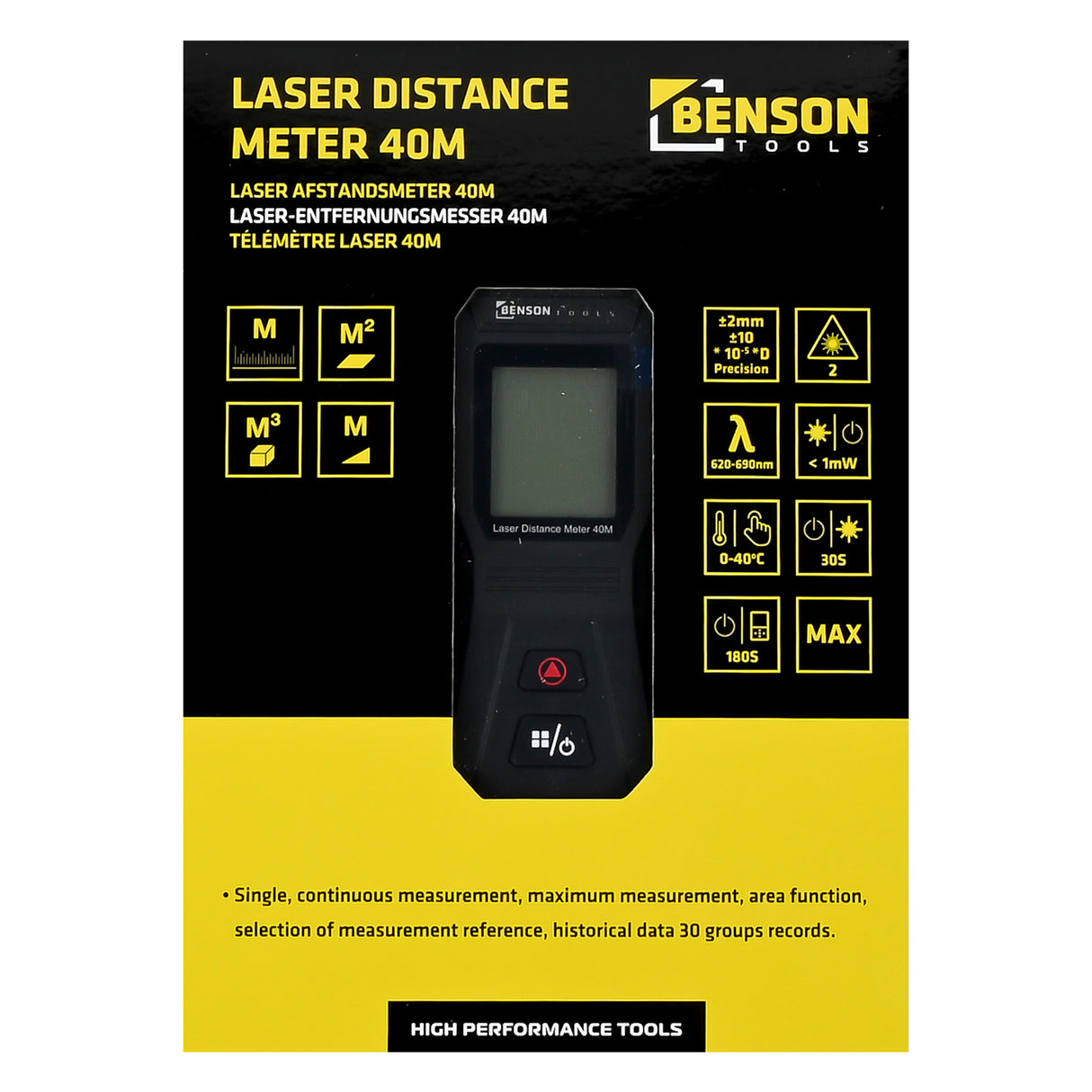 Laser-Entfernungsmesser 40M