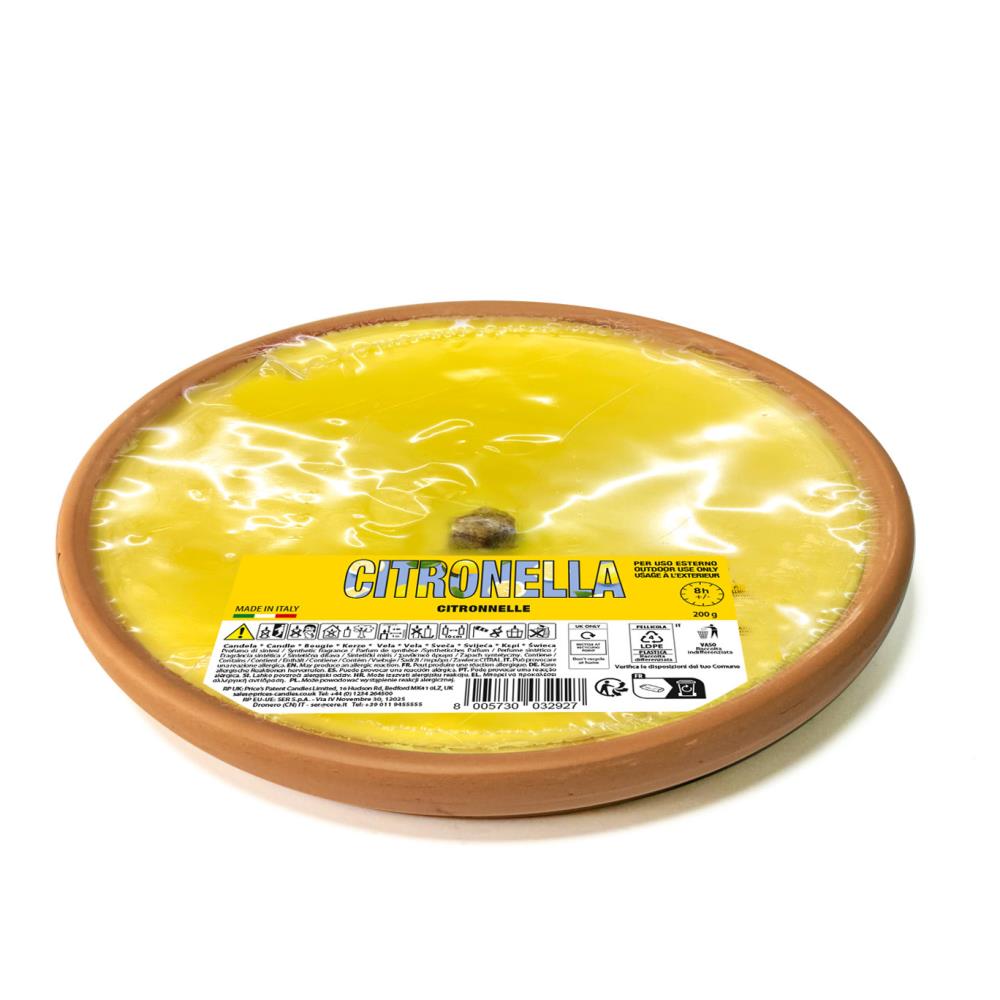 Citronella Creta terracotta pot diam 16,5 cm display