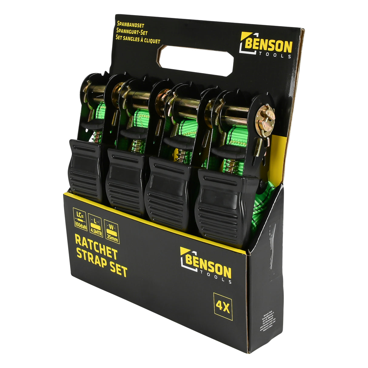 Tension strap set 4 pcs