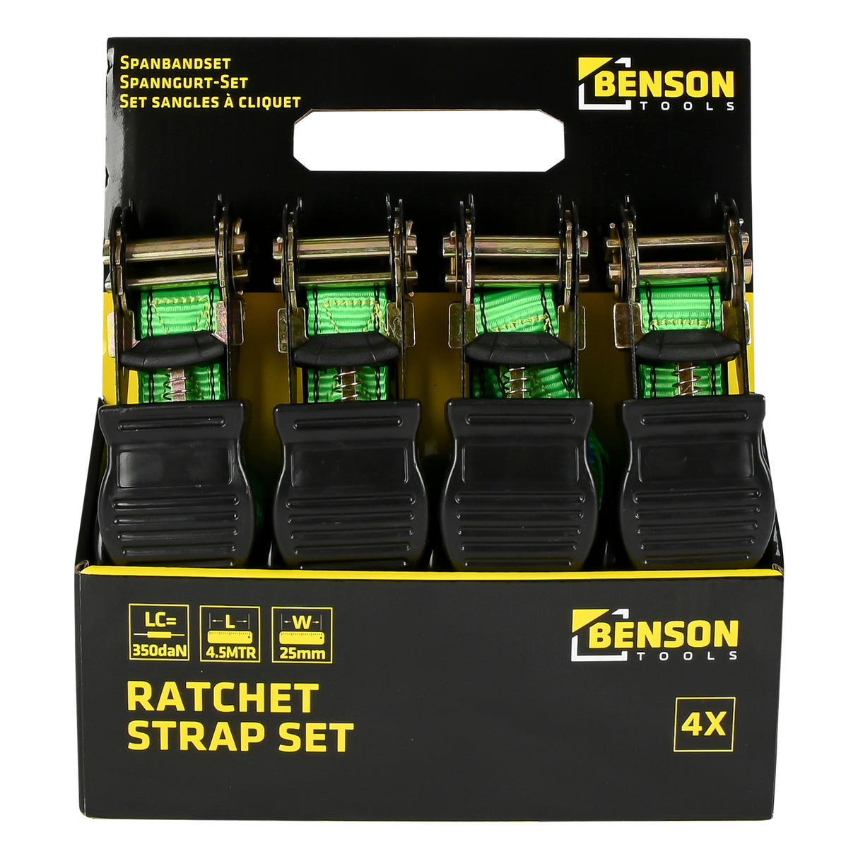 Tension strap set 4 pcs
