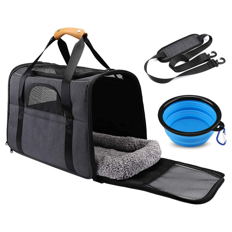Ensemble de sacs de voyage portables pour animaux de compagnie, 4 pièces
