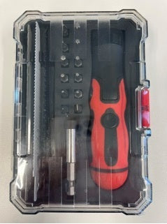 Reciprozaag + multitool set met bits 17 dlg
