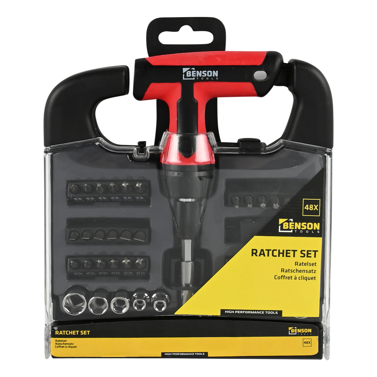 Ratchet set 48 pcs