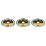 Diamantschijf set 3-dlg (125MM)