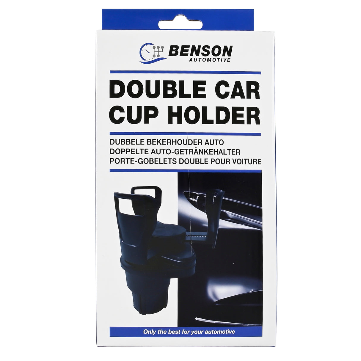 Double cup holder car