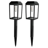 Garden lamp solar filament 39.6 cm 2 pcs