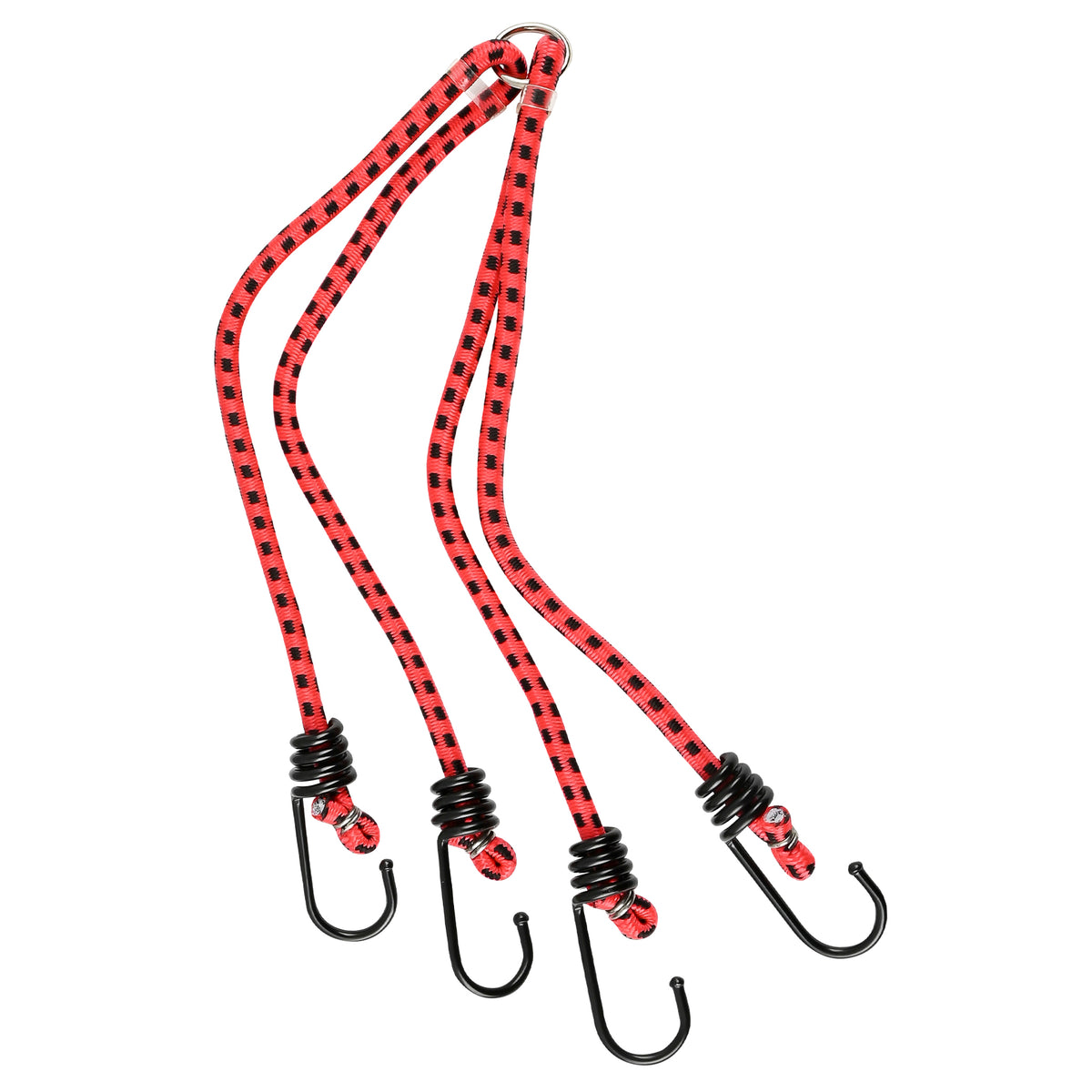 Bagagespin 4 arm 8 mm zwart