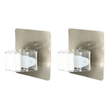 Système de suspension pour balai autocollant argent 2 pcs