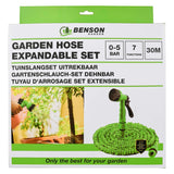 Garden hose set 30 meters extendable