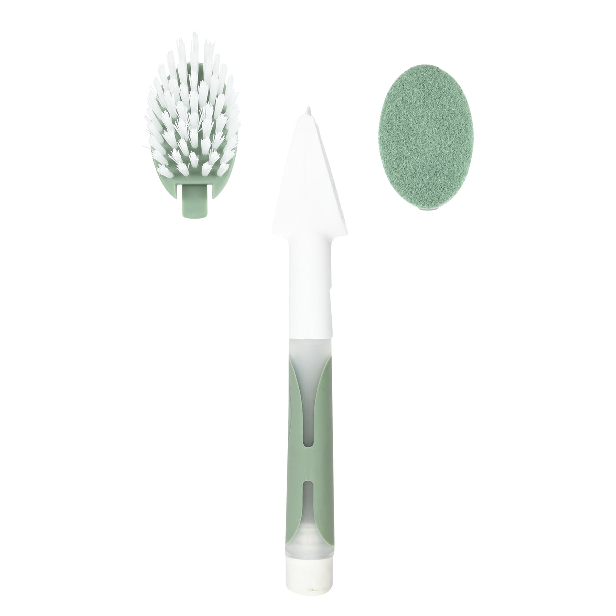 Afwasborstel 2 in 1 met zeepdispenser