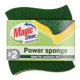 Magic Clean Premium Power Scheuerschwamm 2 Stk