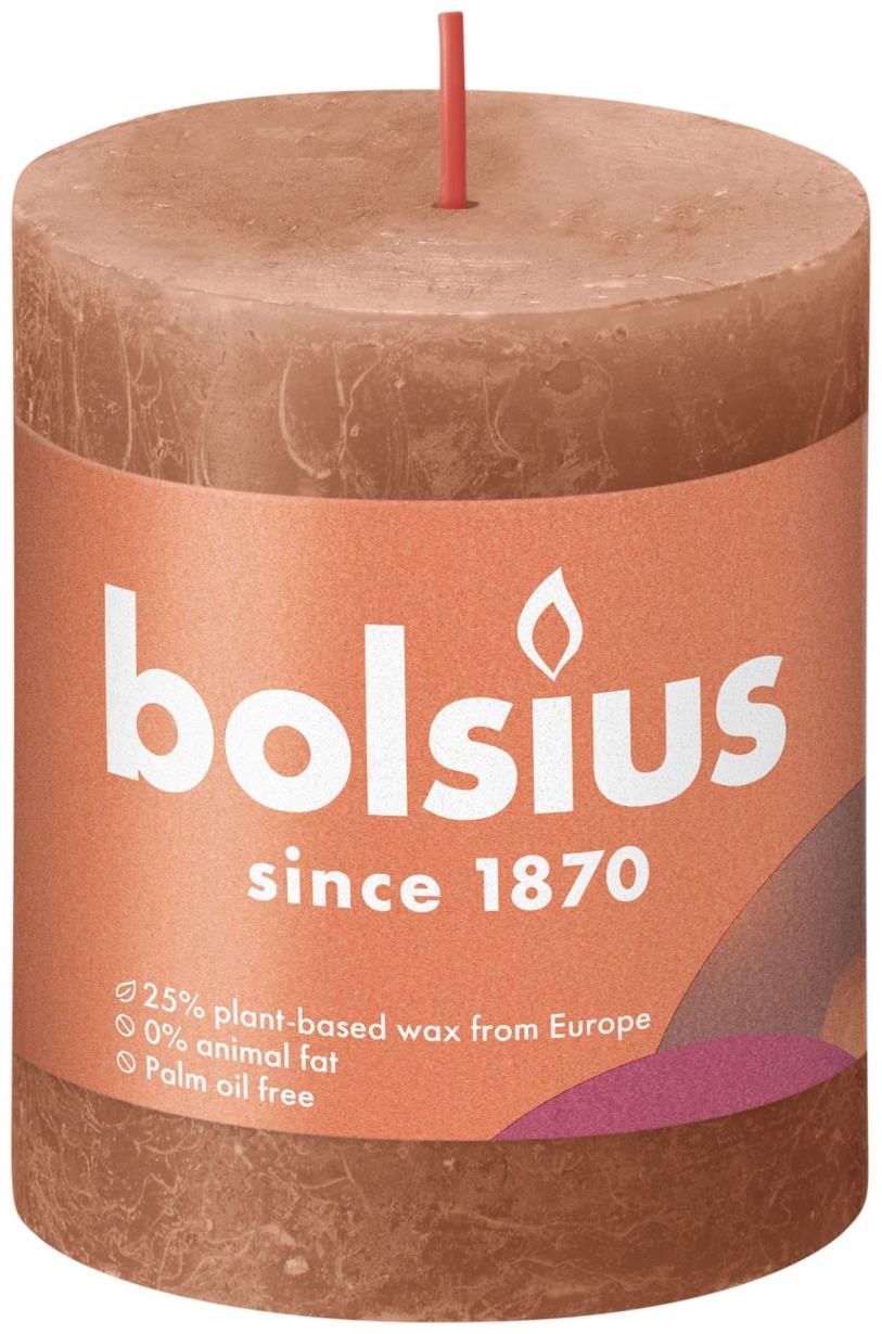 Bolsius Stompkaars rusty pink 80x68 mm