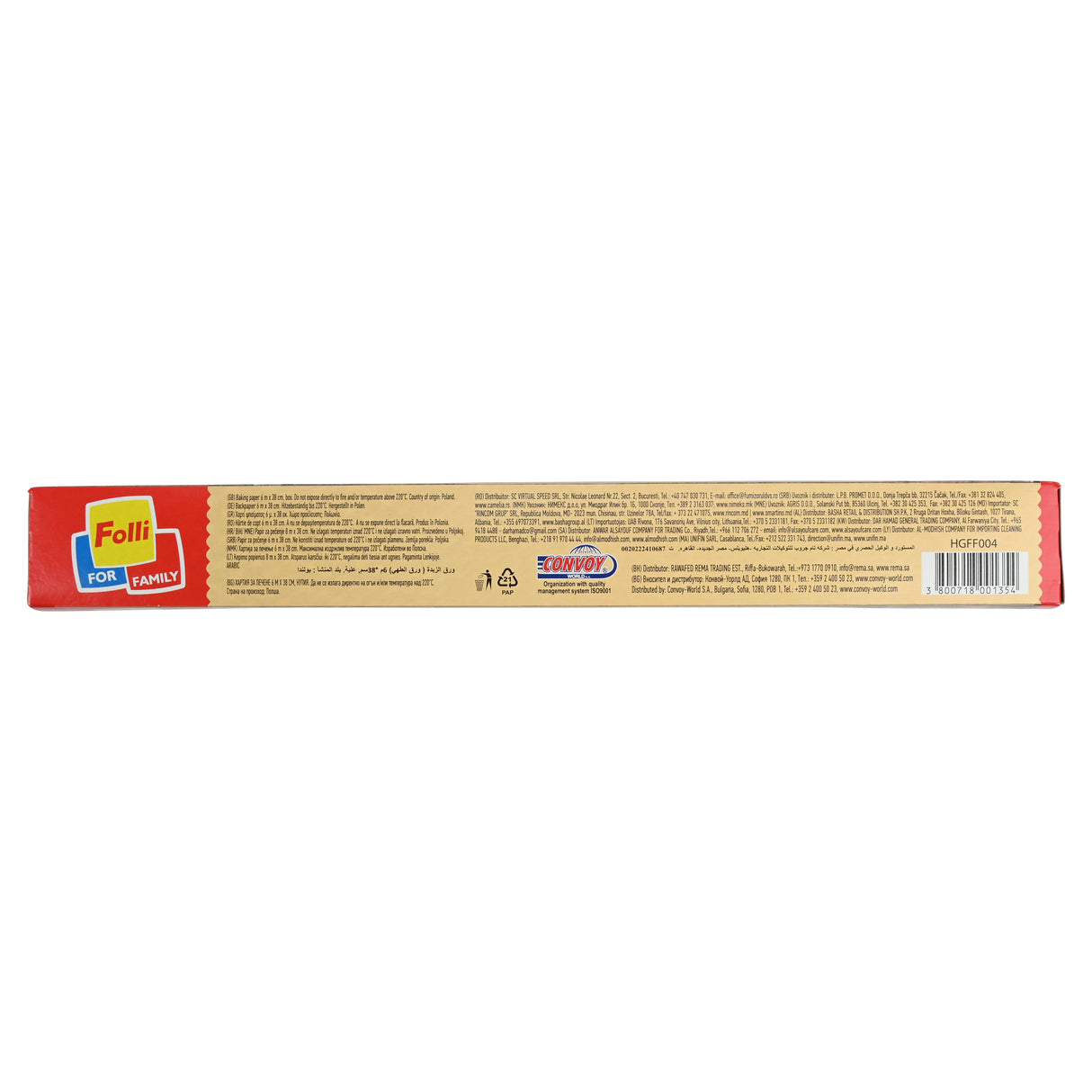 Papier sulfurisé 6 M