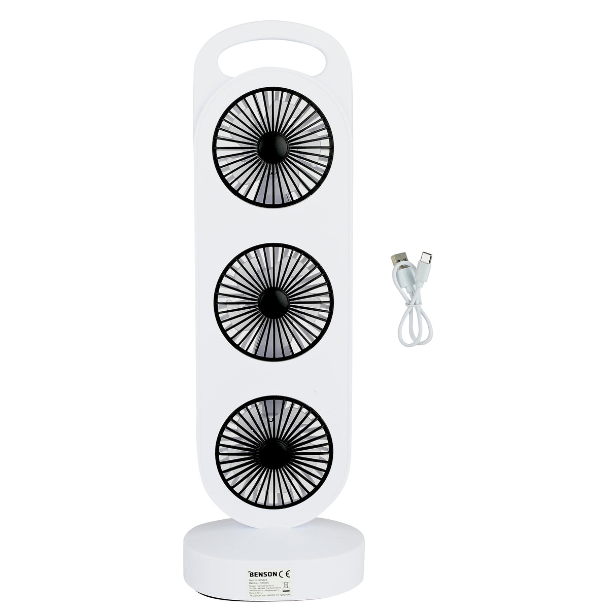 Standventilator USB wiederaufladbar