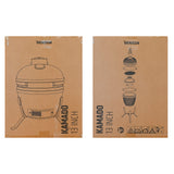 Kamado 13 inch matte black