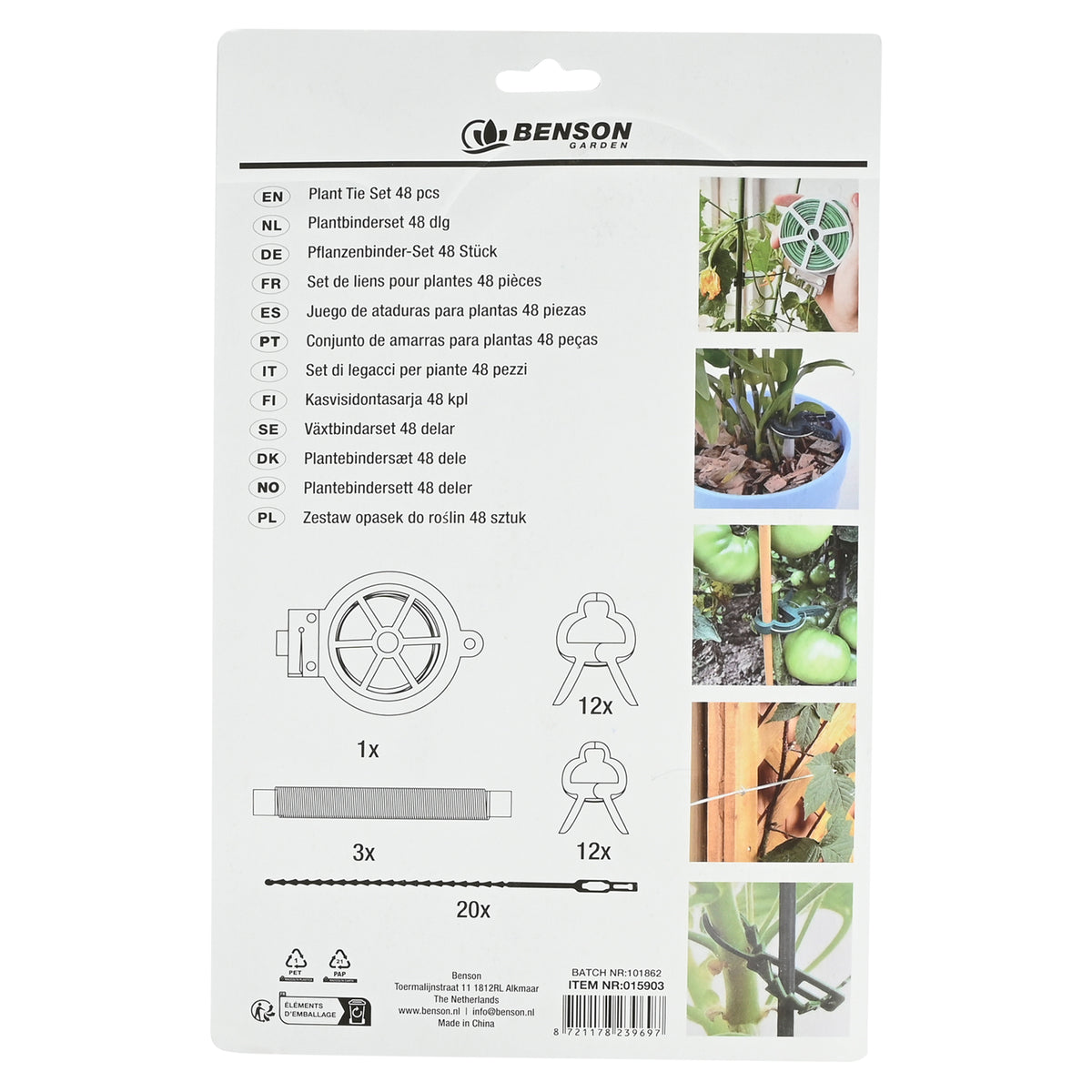Pflanzenbinder-Set 48-tlg