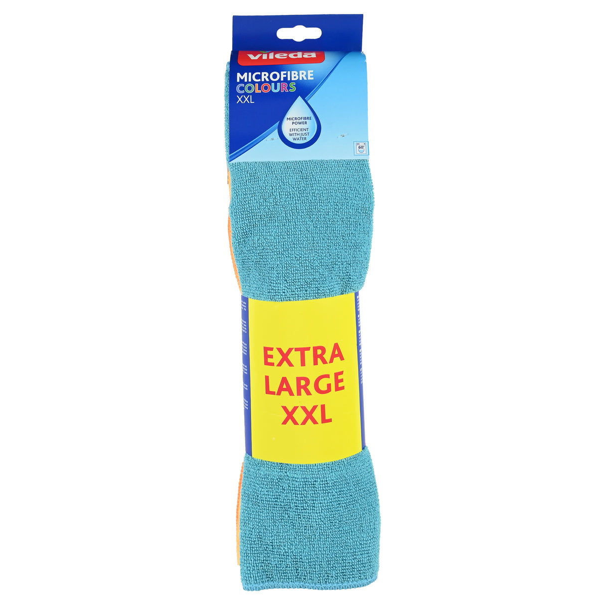 Vileda microfibre cloth XXL 34 x 36 cm 4 pcs