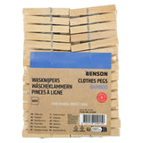 Wasknijper bamboe 60 dlg