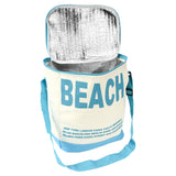 Koeltas 20 ltr beach blauw