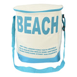 Koeltas 20 ltr beach blauw