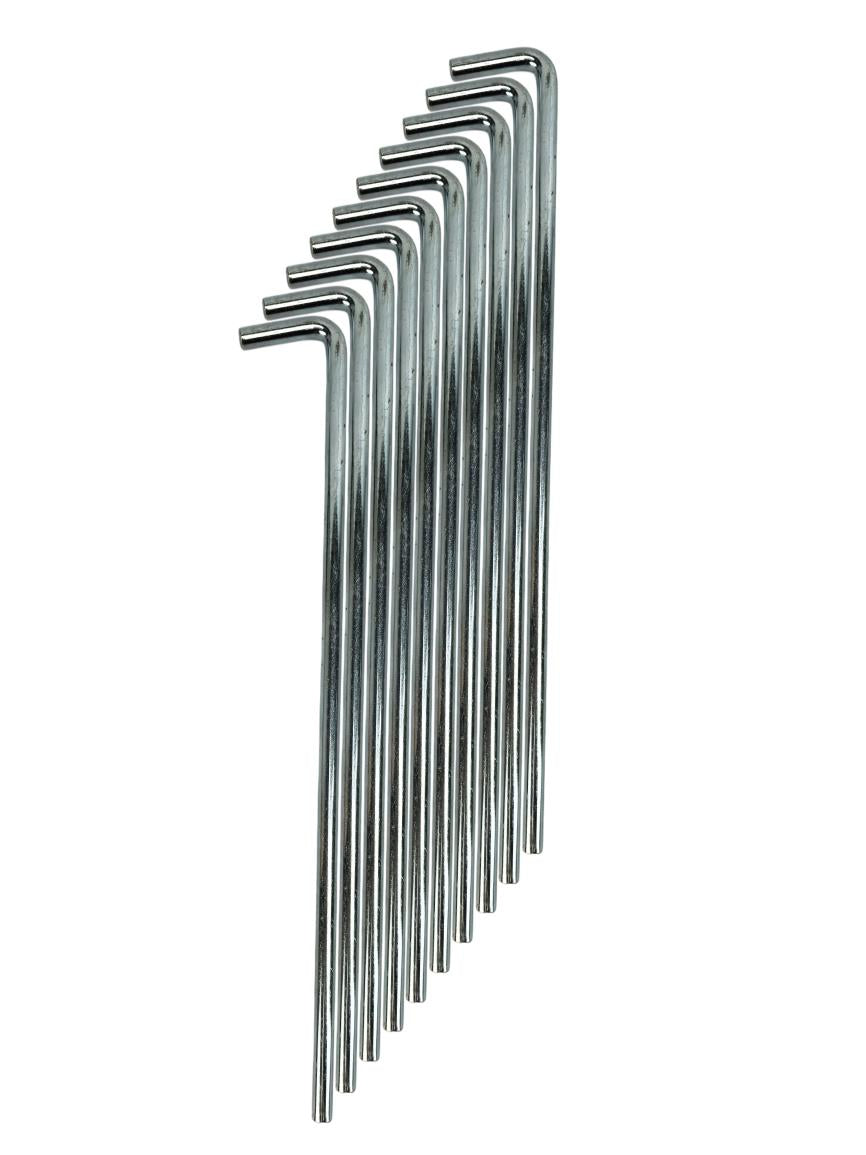 Tentharingen open oog 23 cm heavy duty 10 dlg