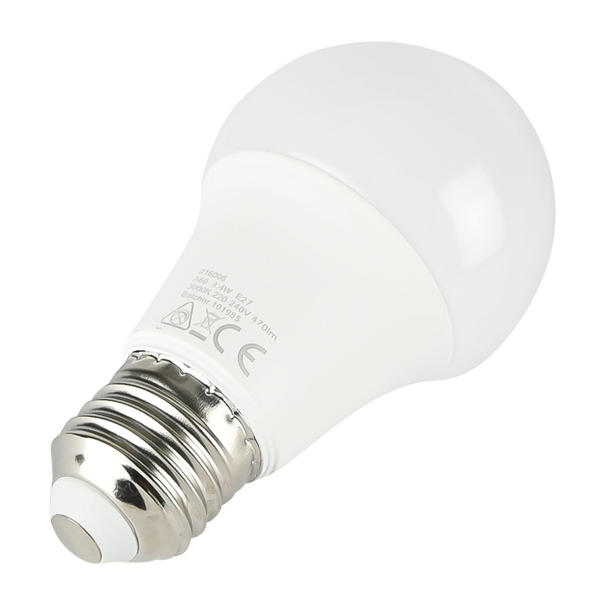 LED lamp classic E27 3.4W 3 dlg