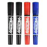 Merkstift permanent 4 dlg kleur