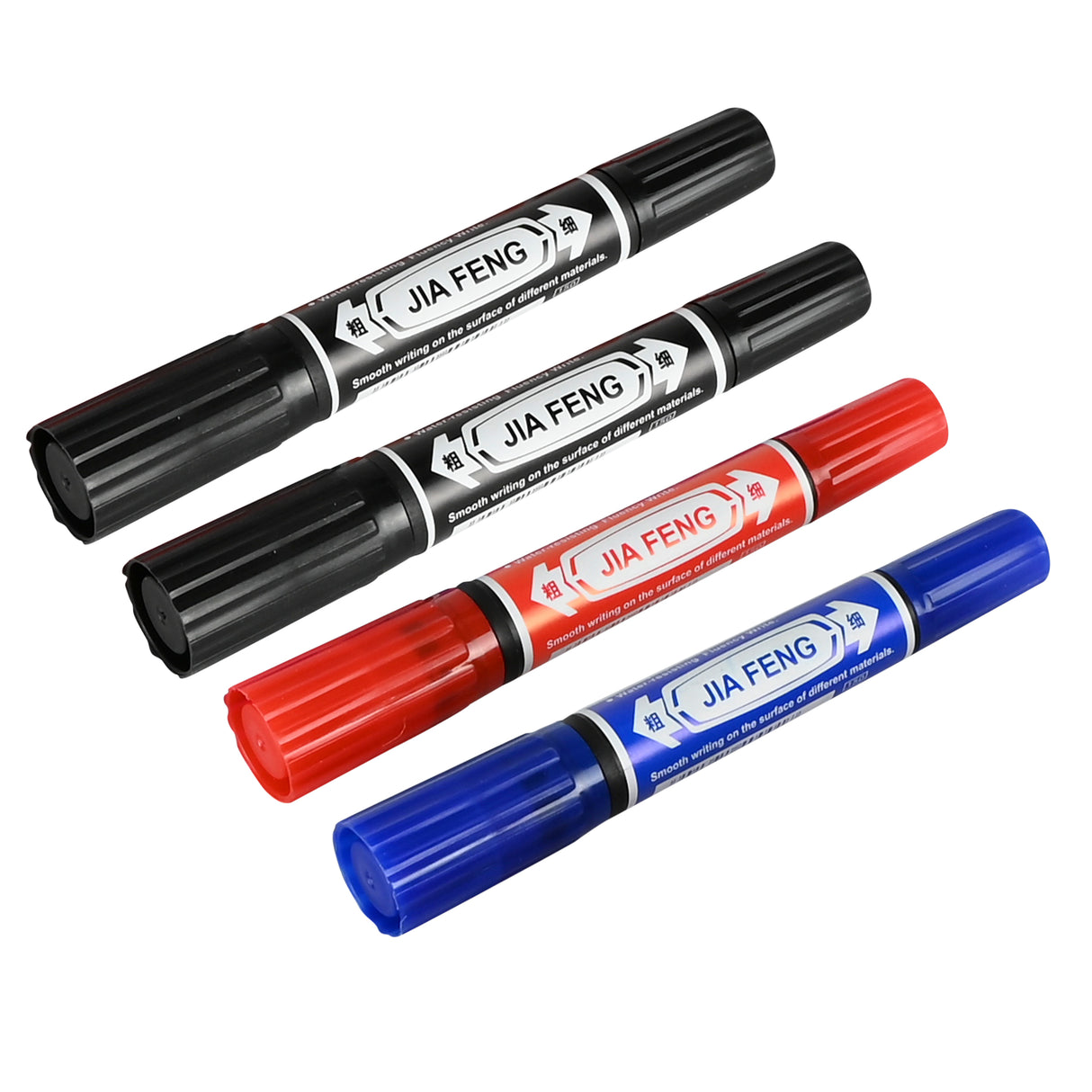 Merkstift permanent 4 dlg kleur