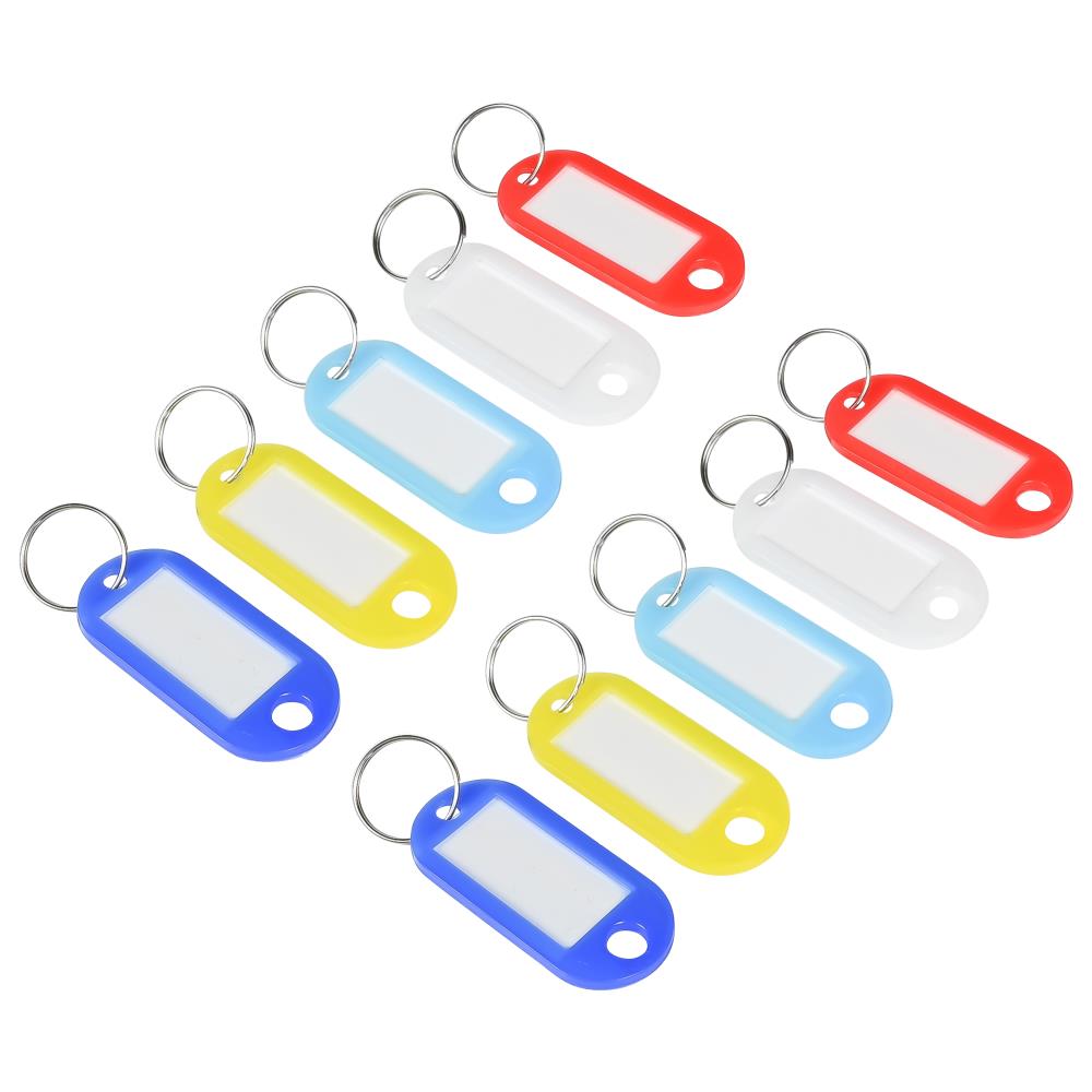 Porte clé étiquette 10 pcs