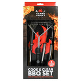 BBQ accessoires Flamecraft 3 dlg