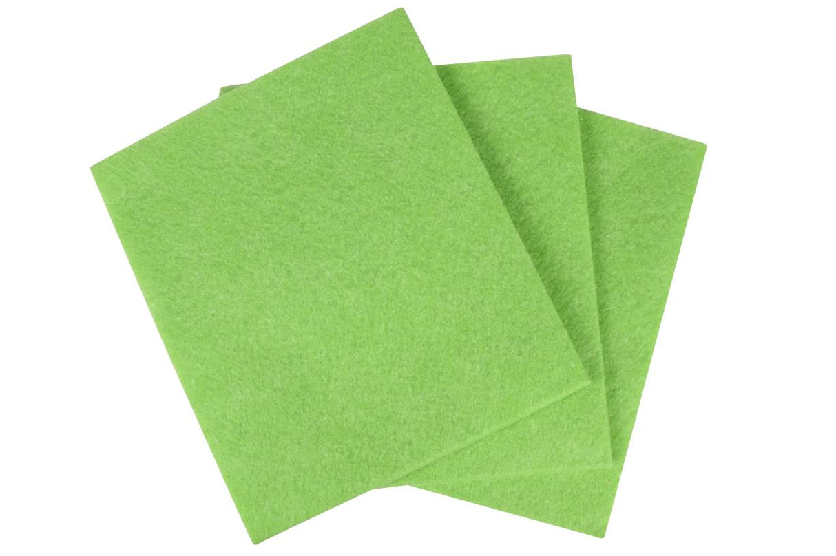 Chiffon de ménage 3 pcs 15 x 15 cm