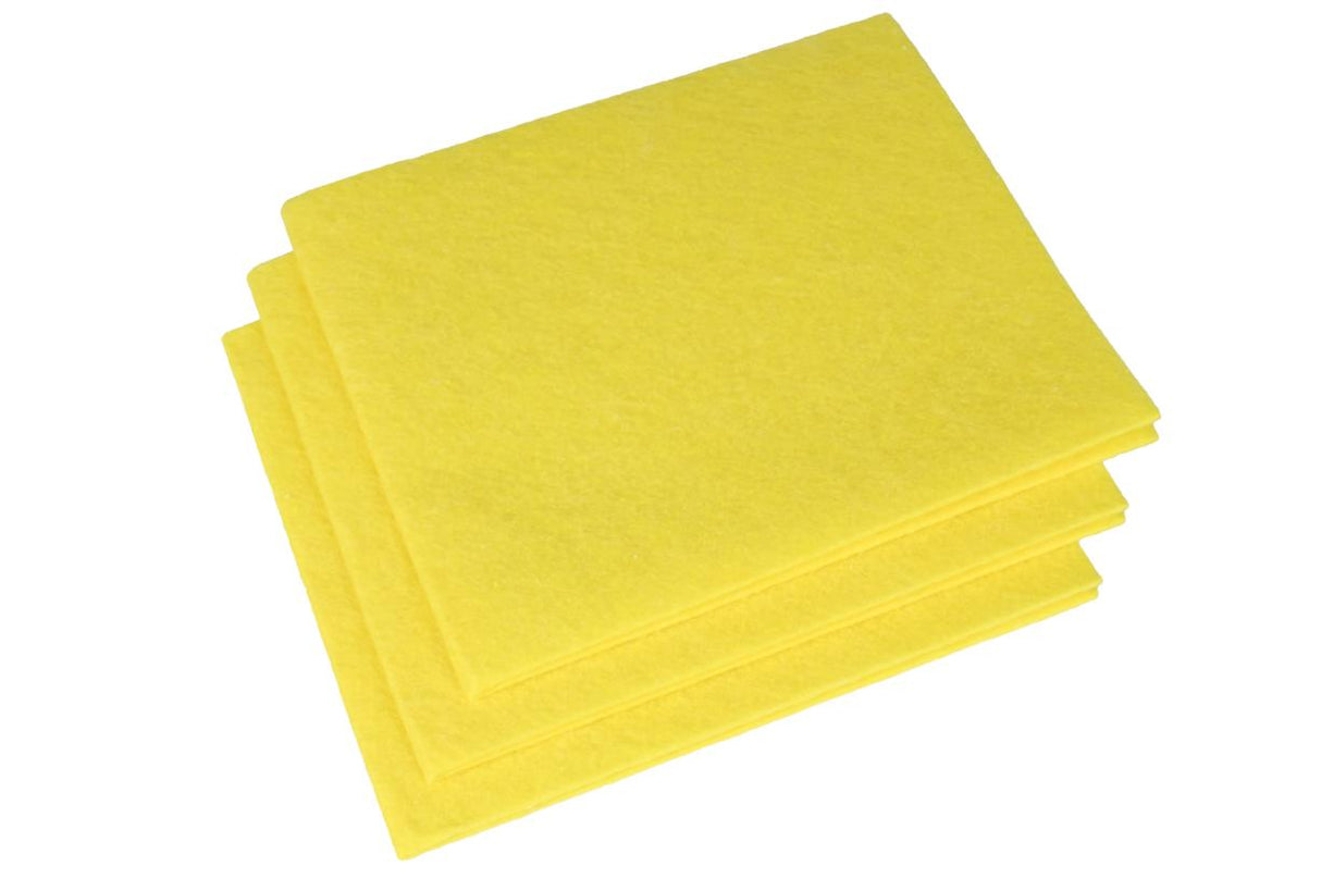 Chiffon de ménage 3 pcs 15 x 15 cm