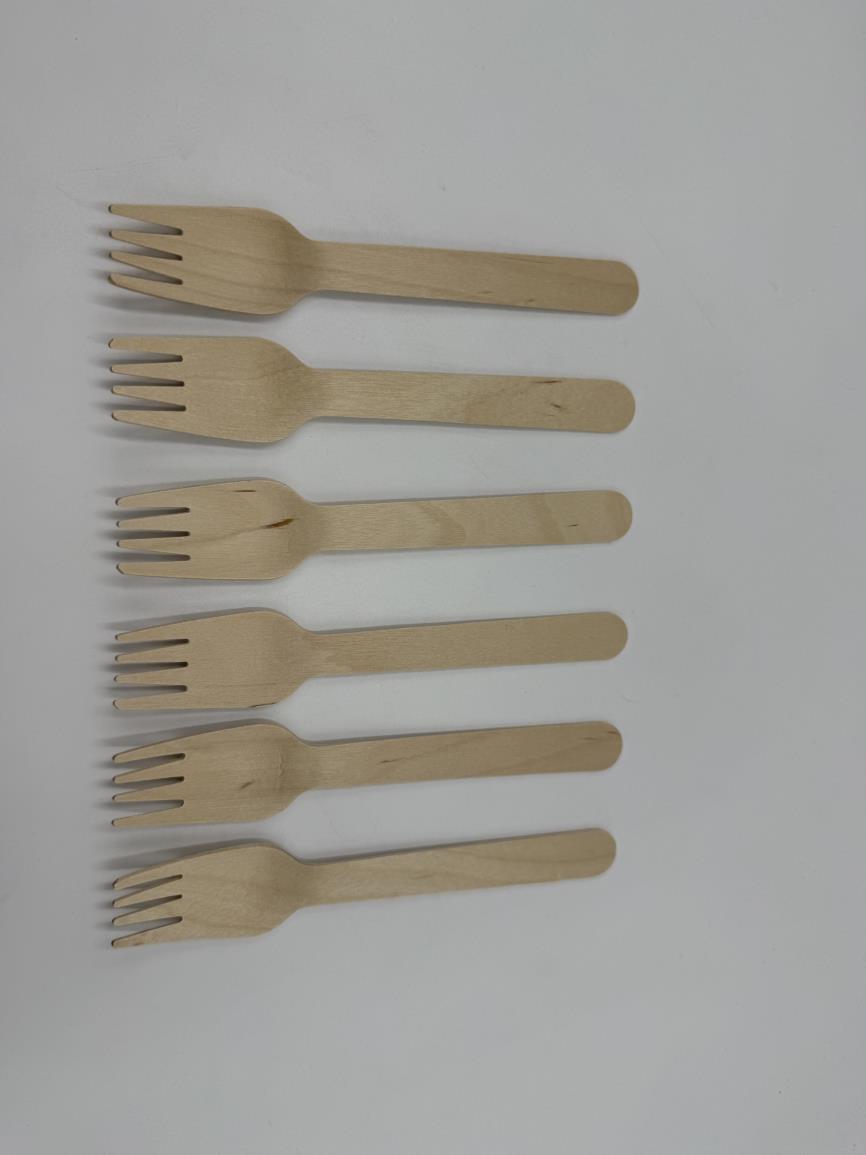  Fourchettes en bois 20 pcs
